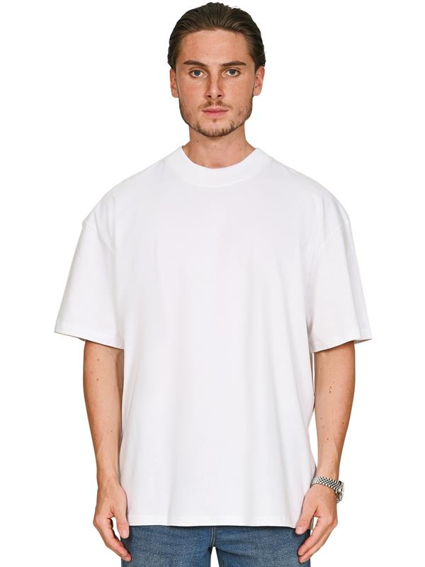 Casual Classics Premium Ringspun 220 Oversize Fit Extended Neck Tee Tall Adult