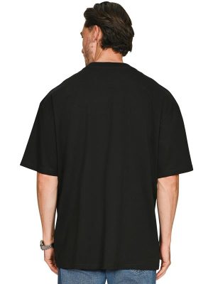 Casual Classics Premium Ringspun 220 Oversize Fit Extended Neck Tee Tall Adult - Image 4