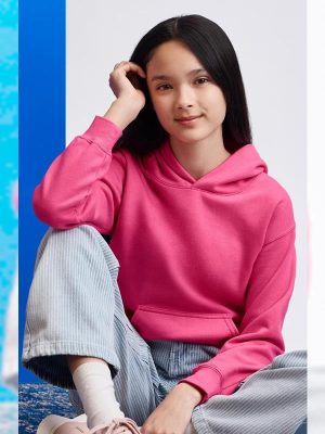 Gildan Softstyle Midweight Ringspun 285 Regular Fit Hood Kids - Image 1