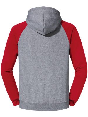 Jerzees Nublend Open End 275 Regular Fit Colour Block Raglan Hood Adult - Image 10