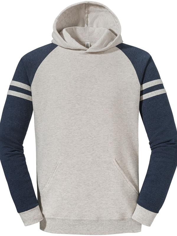 Jerzees Nublend Open End 275 Regular Fit Varsity Raglan Hood Adult