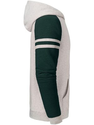 Jerzees Nublend Open End 275 Regular Fit Varsity Raglan Hood Adult - Image 20