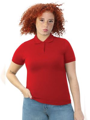 Absolute Apparel Elegant Ringspun 240 Classic Fit Polo Ladies - Image 22