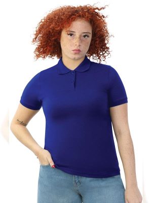 Absolute Apparel Elegant Ringspun 240 Classic Fit Polo Ladies - Image 26