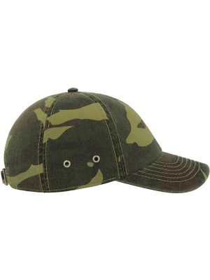 Atlantis Action 6 Panel Chino Baseball Cap Adult - Image 17