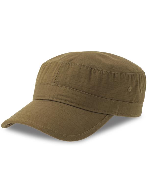 Atlantis Army S 1 Panel Unstructured Curved Visor Ripstop Organic Military Cap Adult