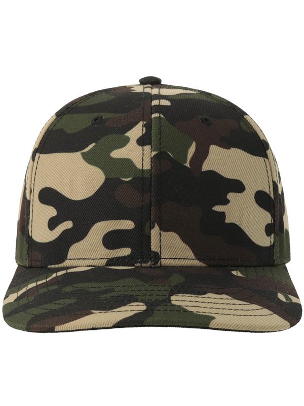 Atlantis Beat S 6 Panel Structured Mid Profile Mid Visor Recycled Cap Adult