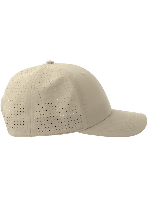 Atlantis Breezy S 6 Panel Structured Mid Profile Mid Visor Nylon Recycled Trucker Cap Adult