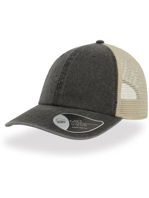Atlantis Case Pigment Dyed 6 Panel Trucker Cap Adult - Image 19