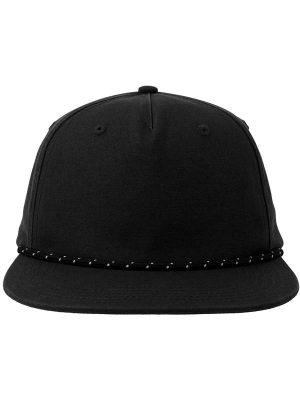 Atlantis Chao 5 Panel Unstructured Low Profile Flat Visor With Rope Organic Cap Adult - Image 29