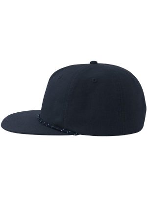 Atlantis Chao 5 Panel Unstructured Low Profile Flat Visor With Rope Organic Cap Adult - Image 46