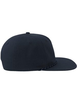Atlantis Chao 5 Panel Unstructured Low Profile Flat Visor With Rope Organic Cap Adult - Image 47