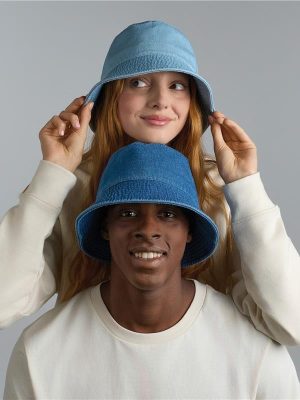 Atlantis Dana Unstructured Denim Recycled Bucket Hat Adult - Image 8