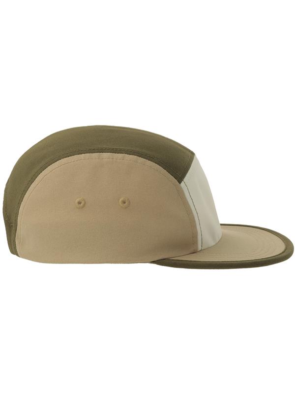 Atlantis Darwin 5 Panel Unstructured Low Profile Flat Visor Organic Camper Cap Adult