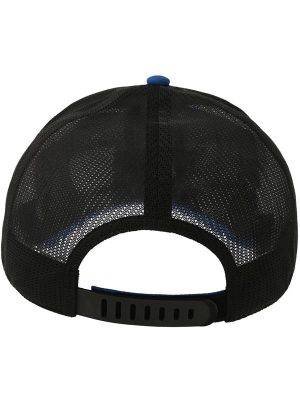 Atlantis Dempo 5 Panel Unstructured Mid Profile Mid Visor Textured Stretch Recycled Trucker Cap Adult - Image 50