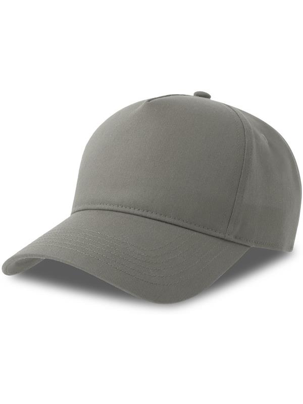 Atlantis Egon 5 Panel Structured High Profile Curved Visor Organic Cap Adult