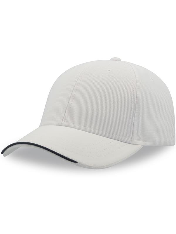 Atlantis Estoril S Recycled Jacquard Weave 6 Panel Cap Adult