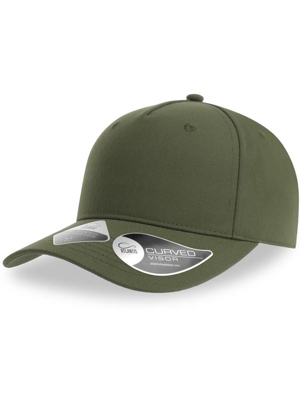 Atlantis Fiji Recycled Polyester 5 Panel Cap Adult