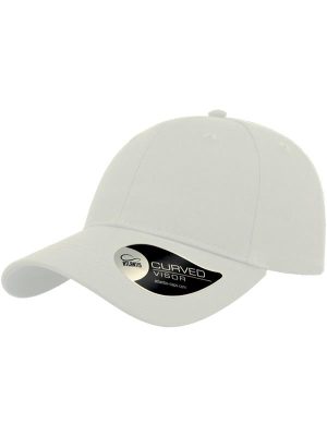 Atlantis Hit Twill Curved Visor 6 Panel Sustainable Structured Cap Adult - Image 16