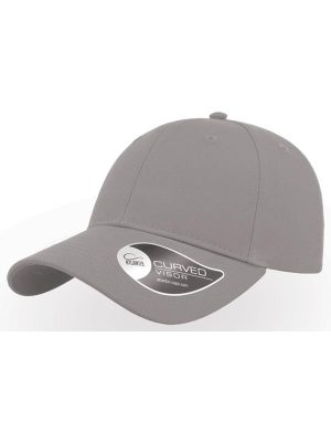 Atlantis Hit Twill Curved Visor 6 Panel Sustainable Structured Cap Adult - Image 8