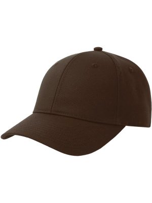 Atlantis Hit Twill Curved Visor 6 Panel Sustainable Structured Cap Adult - Image 3