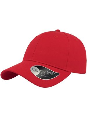 Atlantis Hit Twill Curved Visor 6 Panel Sustainable Structured Cap Adult - Image 13