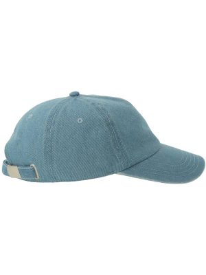 Atlantis Iraya 5 Panel Unstructured Low Profile Mid Visor Denim Recycled Cap Adult - Image 32