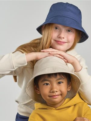 Atlantis Mayo Bucket Hat Sustainable Cotton Kids - Image 16