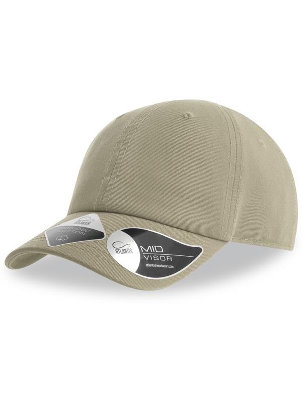 Atlantis Fraser Organic Cotton Unstructured 6 Panel Cap Kids