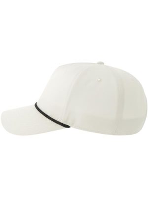 Atlantis Paka 5 Panel Structured High Profile Mid Visor With Rope Recycled Cap Adult - Image 41