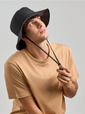 Atlantis Pico Unstructured Wide Brim Nylon Recycled Bucket Hat Adult - Image 10