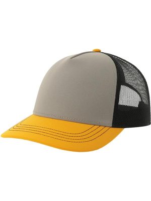 Atlantis Rapper Canvas S Recycled 5 Panel Trucker Adult - Image 56