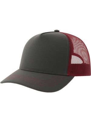 Atlantis Rapper Canvas S Recycled 5 Panel Trucker Adult - Image 47
