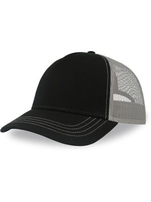 Atlantis Rapper Canvas S Recycled 5 Panel Trucker Adult - Image 41