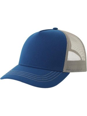 Atlantis Rapper Canvas S Recycled 5 Panel Trucker Adult - Image 71
