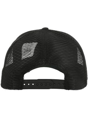 Atlantis Rapper Destroyed 5 Panel Weathered Trucker Cap Adult - Image 4