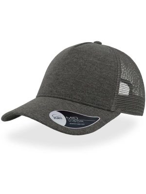 Atlantis Rapper Jersey Mid Visor Trucker Cap Adult - Image 27