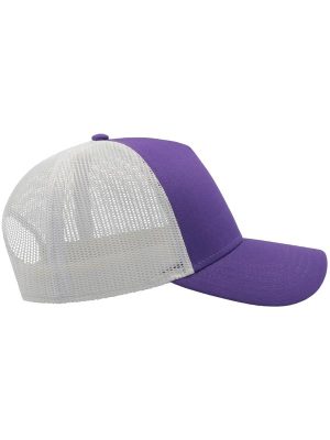 Atlantis Rapper Cotton 5 Panel Trucker Cap Adult - Image 94