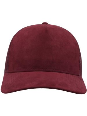 Atlantis Rapper Suede 5 Panel Trucker Cap Adult - Image 24