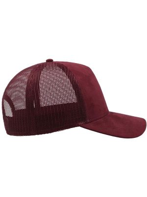 Atlantis Rapper Suede 5 Panel Trucker Cap Adult - Image 26
