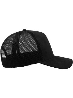Atlantis Rapper Suede 5 Panel Trucker Cap Adult - Image 22