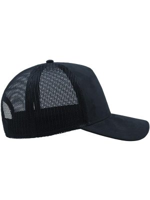 Atlantis Rapper Suede 5 Panel Trucker Cap Adult - Image 34