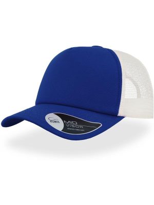 Atlantis Record Mid Visor 5 Panel Trucker Cap Adult - Image 39