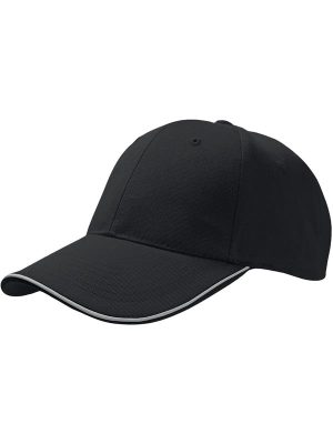 Atlantis Reflect 6 Panel Reflective Piping Baseball Cap Adult - Image 19