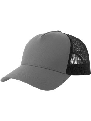 Atlantis Rapper Cotton S 5 Panel Sustainable Trucker Cap Adult - Image 59