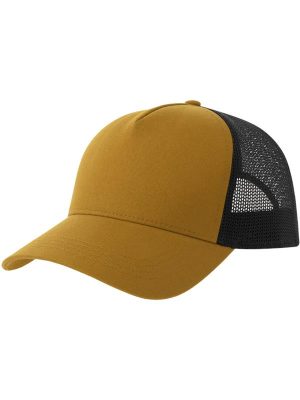 Atlantis Rapper Cotton S 5 Panel Sustainable Trucker Cap Adult - Image 67