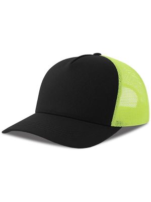 Atlantis Rapper Cotton S 5 Panel Sustainable Trucker Cap Adult - Image 48