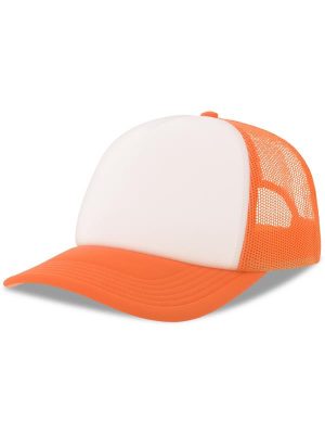 Atlantis Rapper S 5 Panel Structured Foam Mid Profile Curved Visor Recycled Trucker Cap Adult - Image 148
