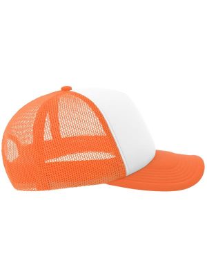 Atlantis Rapper S 5 Panel Structured Foam Mid Profile Curved Visor Recycled Trucker Cap Adult - Image 152