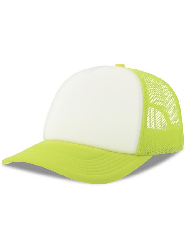 Atlantis Rapper S 5 Panel Structured Foam Mid Profile Curved Visor Recycled Trucker Cap Adult